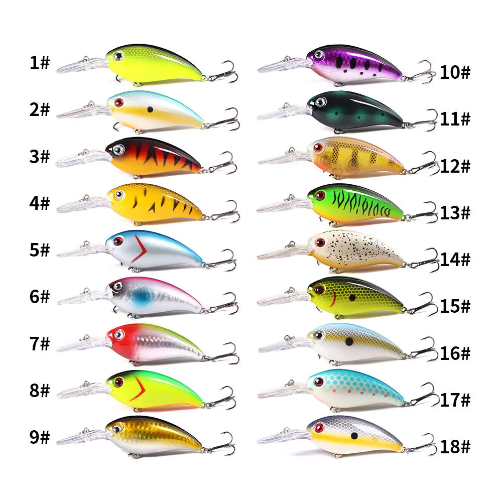 Hengjia Crank bait Fishing Lure Wobbler 14g 10cm Minnow Isca Artificial Lure Crankbait Leurre de Bass Pike Trolling Pesca Tackle