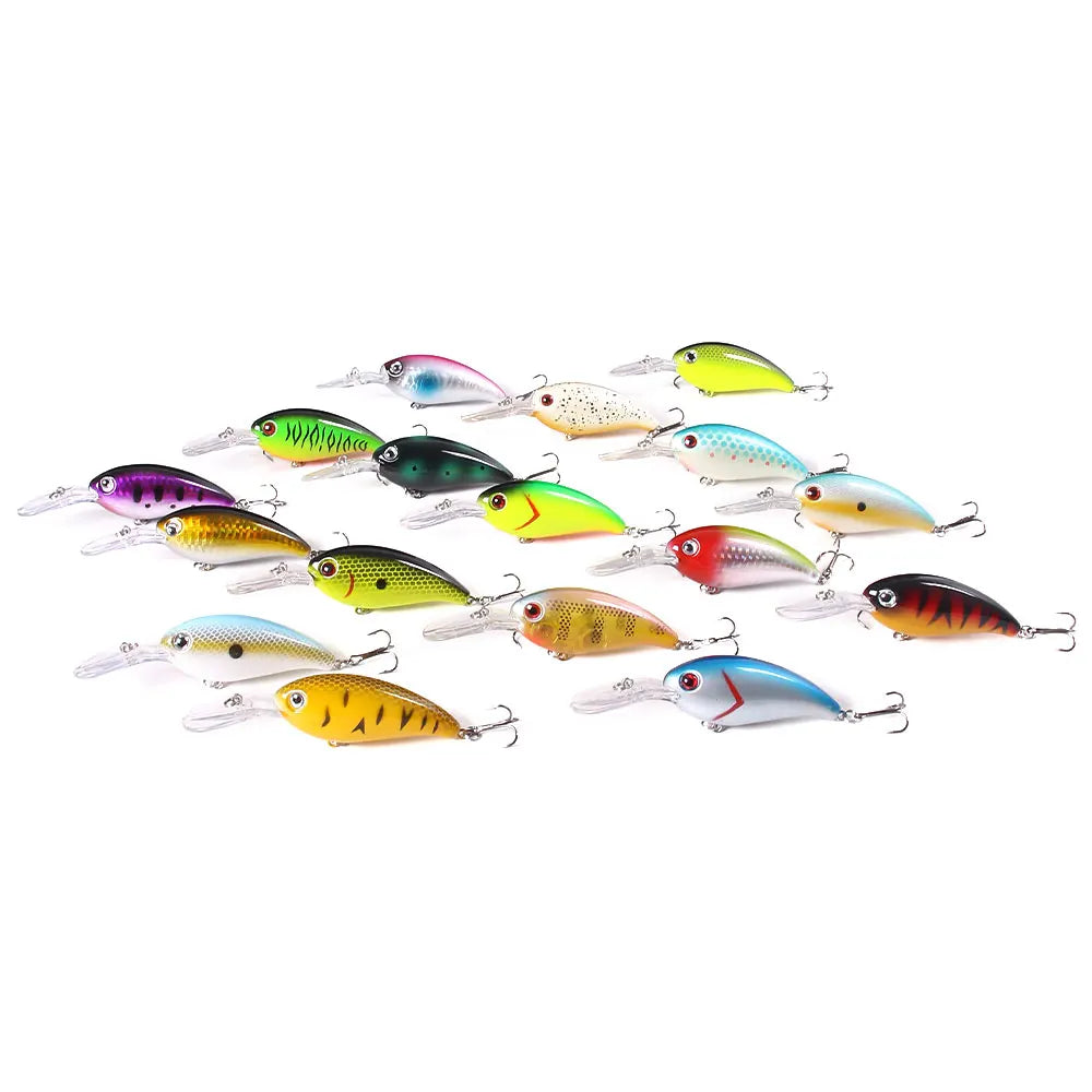 Hengjia Crank bait Fishing Lure Wobbler 14g 10cm Minnow Isca Artificial Lure Crankbait Leurre de Bass Pike Trolling Pesca Tackle