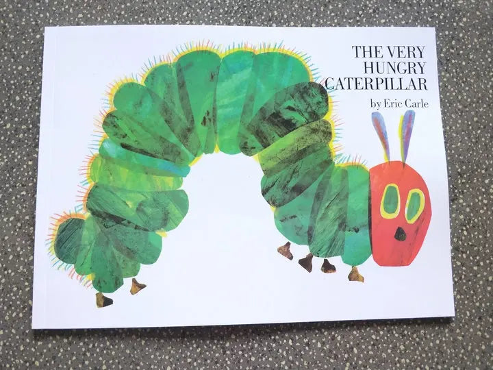 THE VERY HUNGRY CATERPILLAR Eric Carle Educational English Picture Book For Baby Kids And Small Children