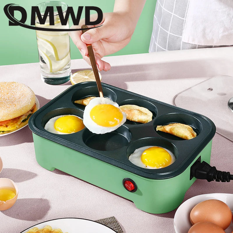 Electric Takoyaki Maker Egg Omelette Cooker Crepe Pancake Fried Steak Frying Pan Chibi Maruko Baking Machine Octopus Balls Grill