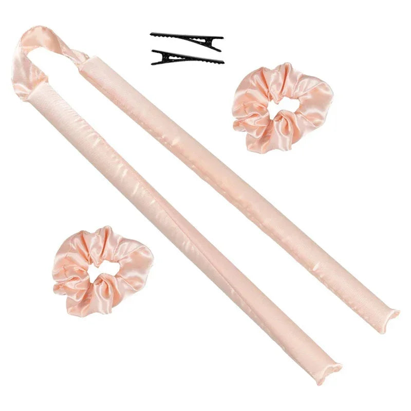 New Heatless Curling Rod Silk Curls No Heat Hair Curler Soft Hair Rollers Sleeping Headband Lazy Hair Curlers Hair Styling Tools