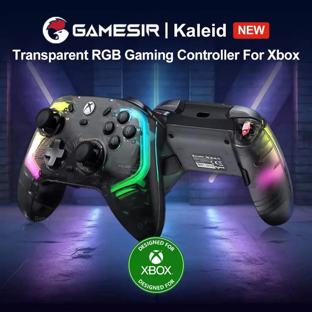 GameSir Kaleid Series Kaleid & Kaleid Flux Xbox Wired Gaming Controller Gamepad for Xbox X S One PC Steam with Hall Effect Tech