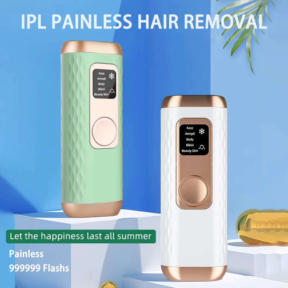 IPL Depilator Laser Epilator Ice Cooling Painless For Women Hair Removal Home Use Devices For Men Women