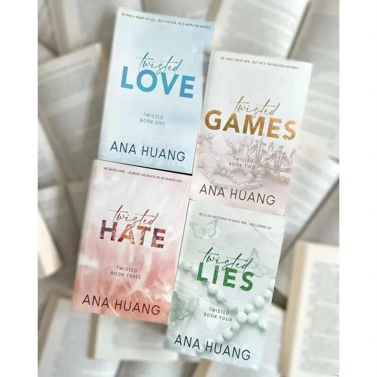 Twisted Love /Games / Hite /Lies Ana Huang English Book Novel