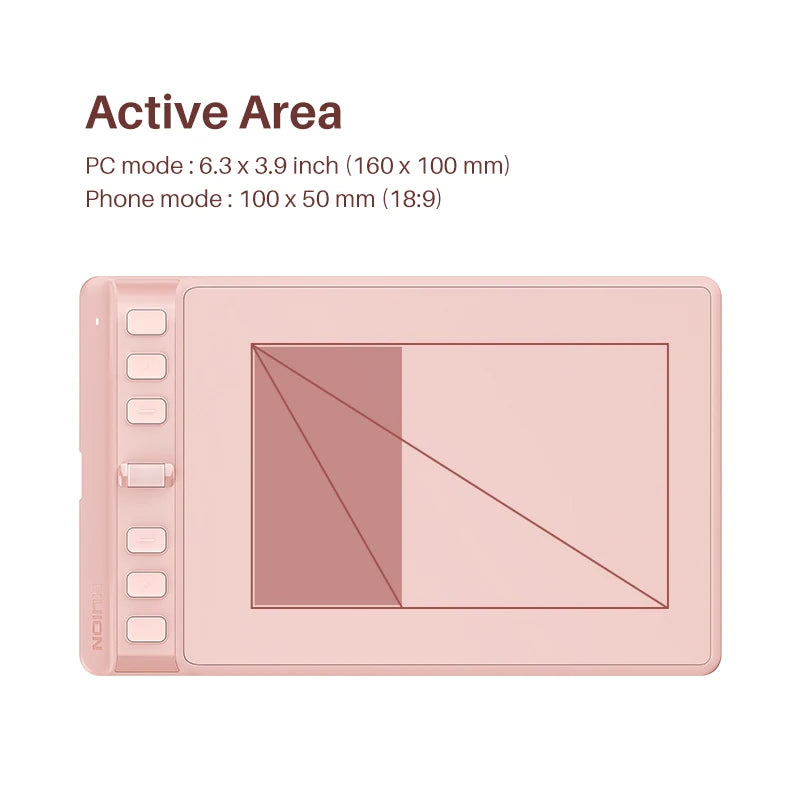 Mutil-colored Graphics Tablets Huion Inspiroy 2 S/M/L Digital Tablet Professional Design Drawing Tablet Portable Signature Pad