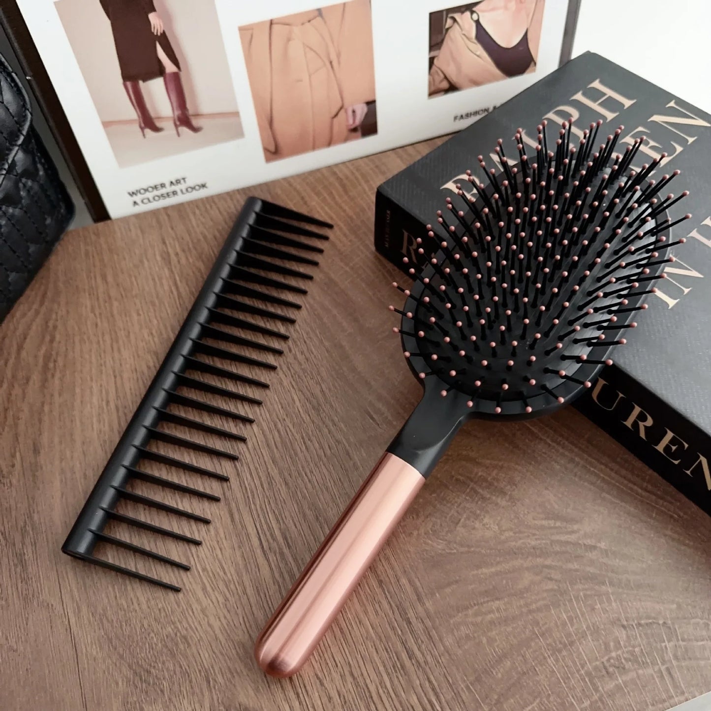 Comb Explosive Women's Massage Brush Portable Hair Scalp Styling Comb Anti-static Home Air Bag Comb Two-piece Wholesale Comb