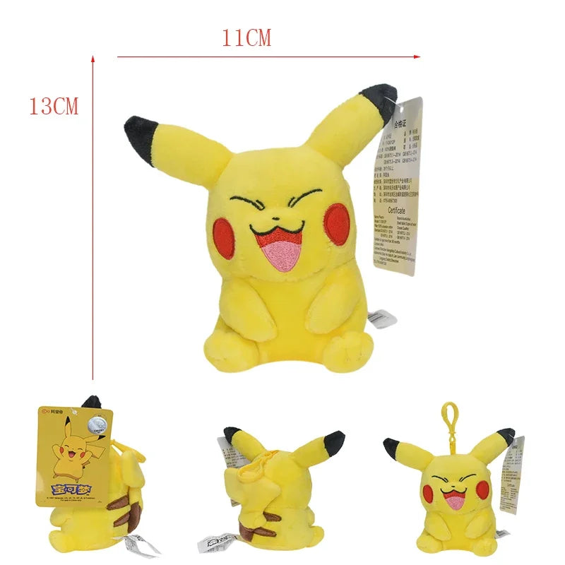 Pikachu Stuffed Toys Anime Cartoon & Cute Plush Dolls Pokemon Throw Pillow Birthday Gift For Kids Friends Boys Home Decoration