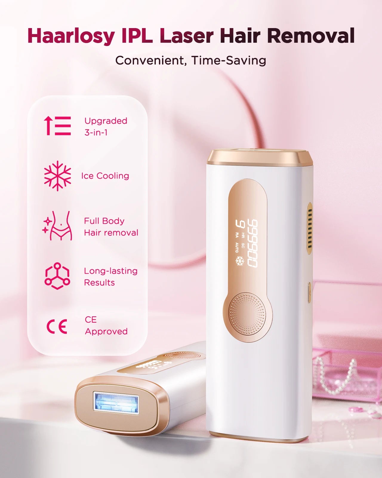 990000 Flash Laser Epilator IPL Hair Removal For Men and Women Body Bikini Facial  Permanant Painless IPL Hair Remover Machine