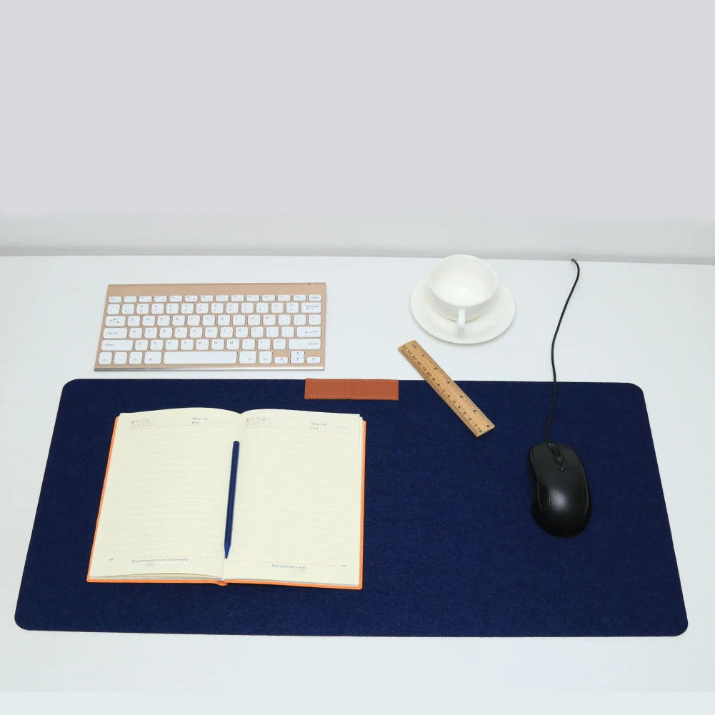 Office Computer Desk Mat Laptop Cushion Desk Mat Notebook Gaming Keyboard Carpet Mouse Mat Non-Slip Table Desktop Rug