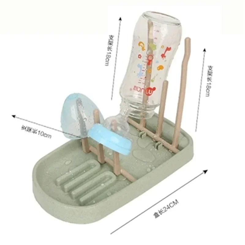 Baby Feeding Bottle Drain Rack, Nipple Feeding Cup Holder, Storage Drying Rack, Bottle Cleaning and Drying Machine