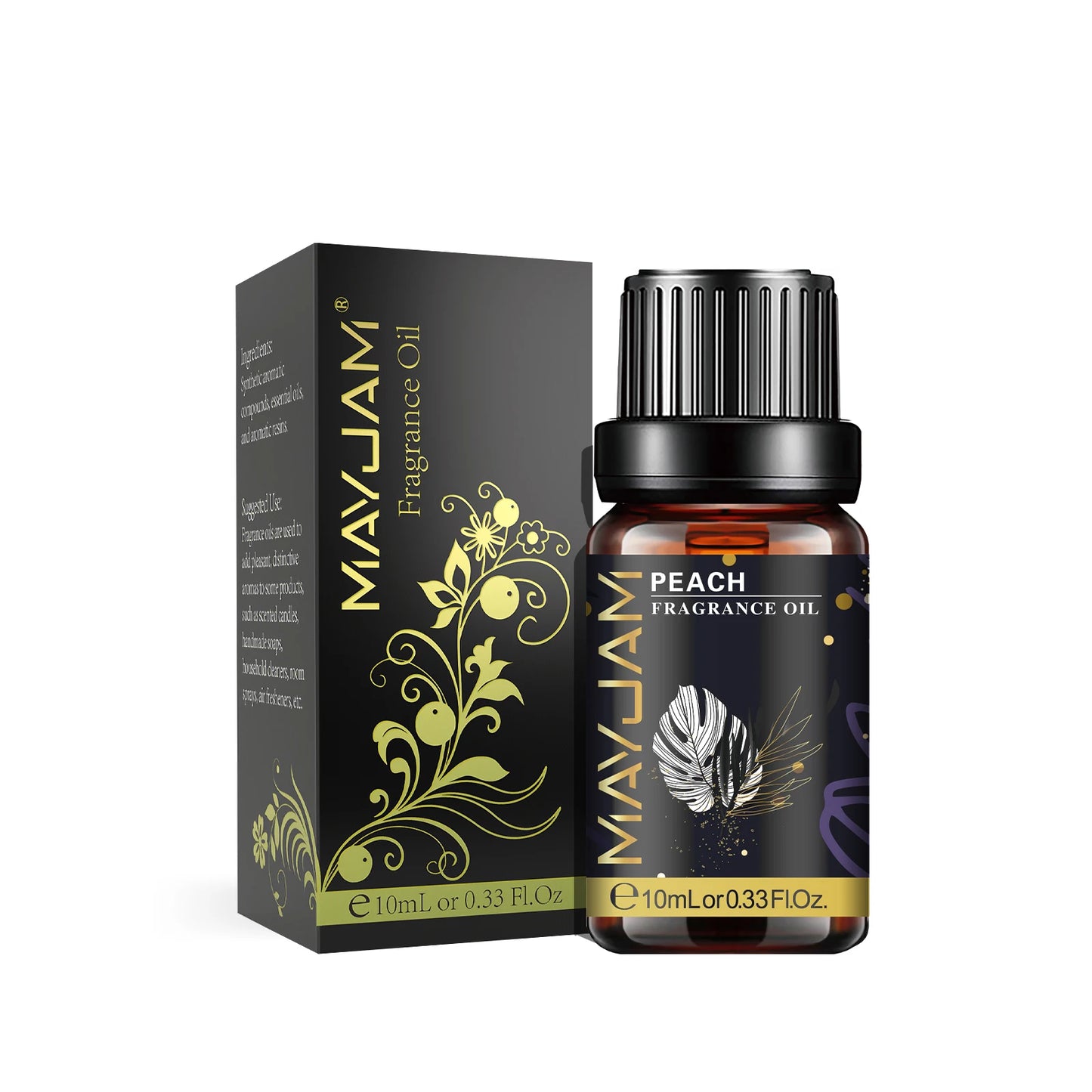 MAYJAM 10ml Fragrance Oil Sea Breeze White Musk Coconut Vanilla Bubble Gum Baby Powder Coffee Mandarin Aroma Oil For Humidifier