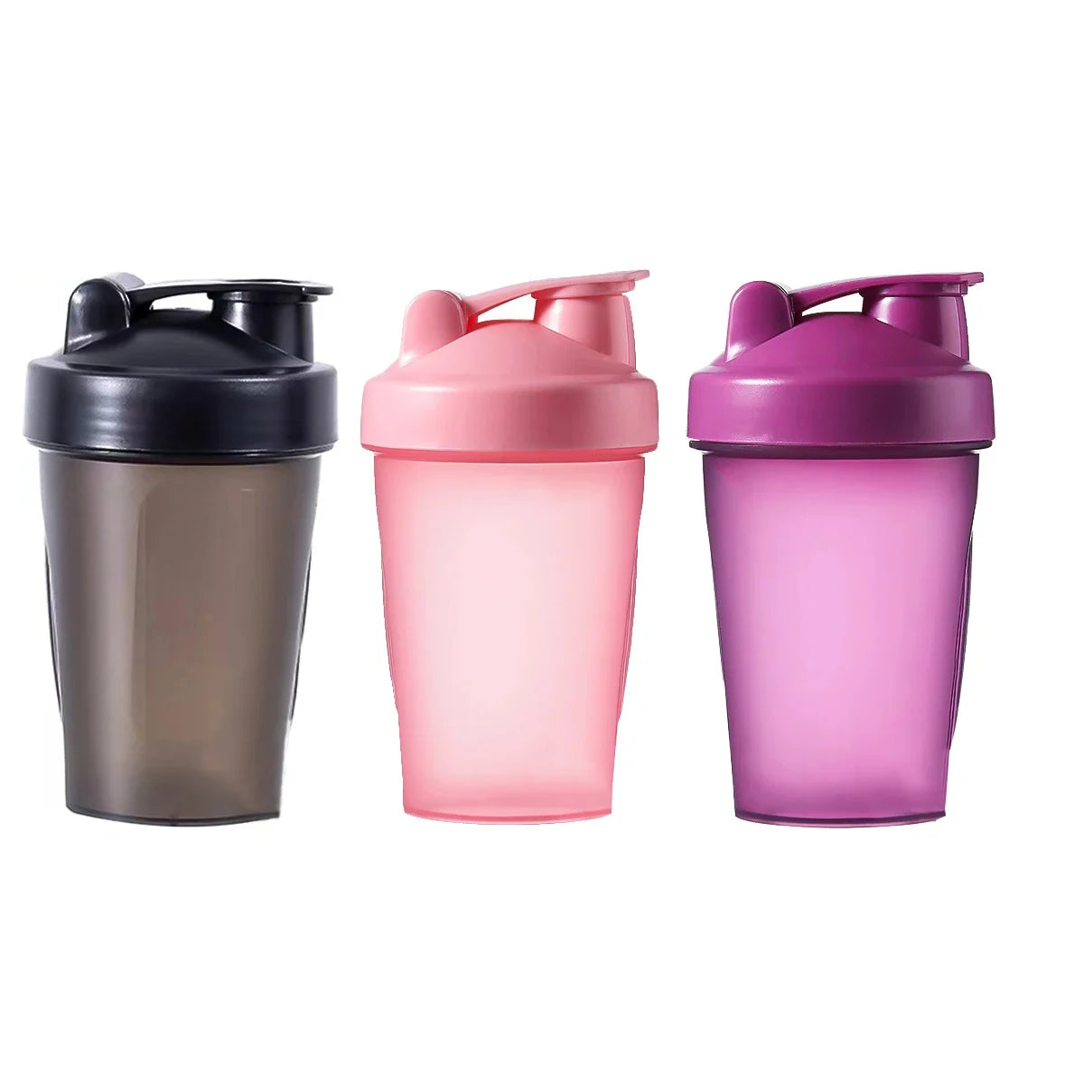 Leeseph Shaker Bottle with Shaker Balls Leak Proof Drink Shaker Bottle for Shake and Pre Work Out Best Shaker Cup (BPA free)