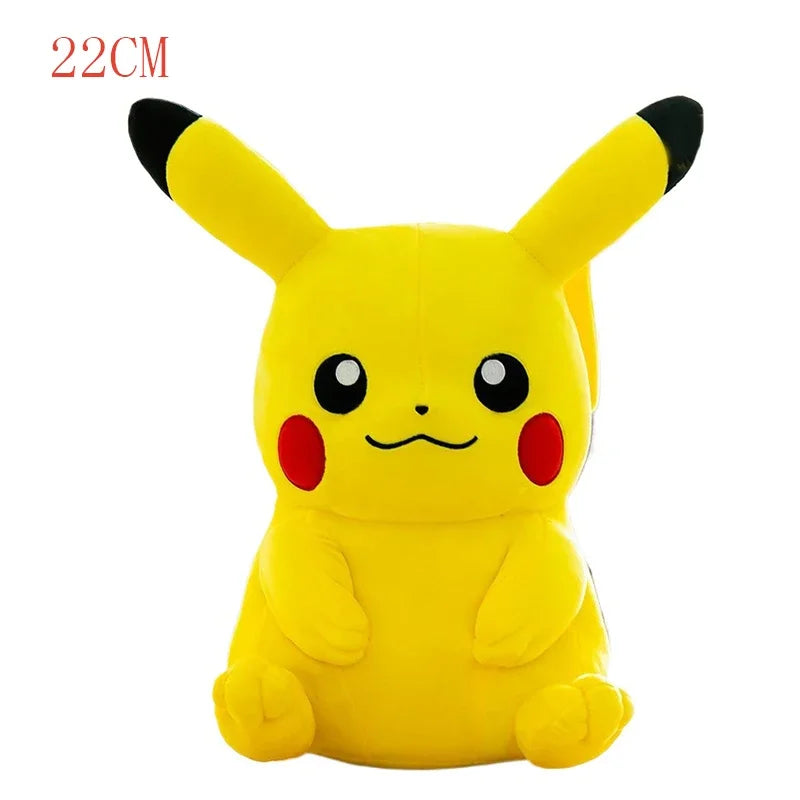 Pikachu Stuffed Toys Anime Cartoon & Cute Plush Dolls Pokemon Throw Pillow Birthday Gift For Kids Friends Boys Home Decoration