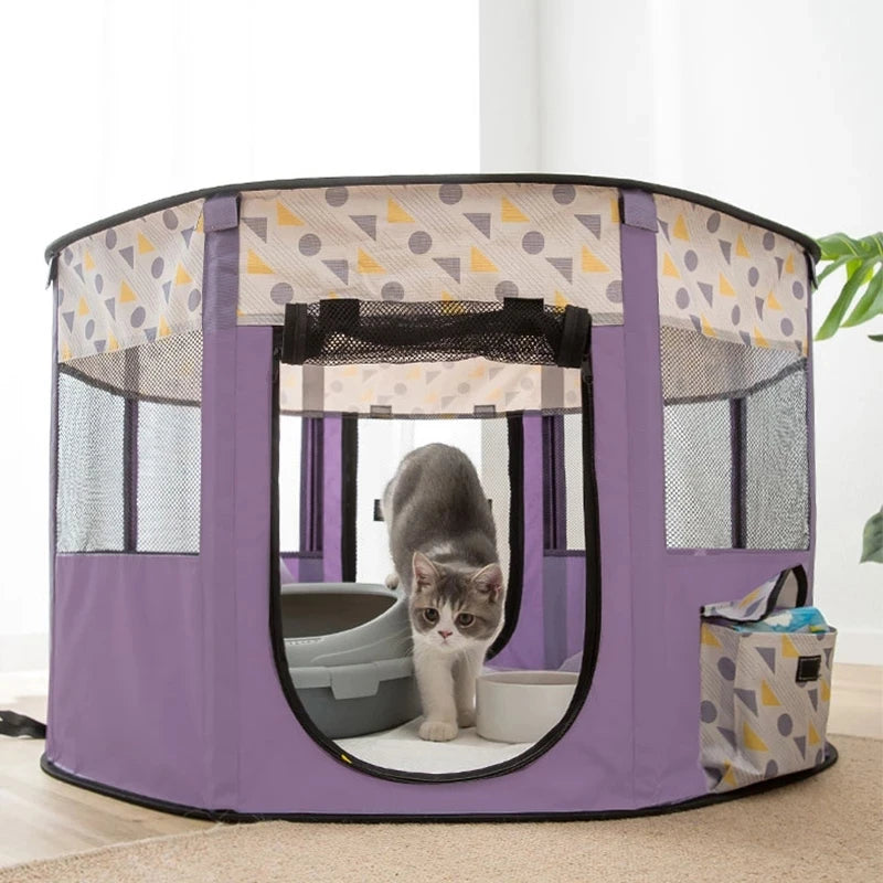 Large Dogs Houses Beds Dog House  Foldable Pet Bed Tent Cats Cama Sweet Cat Bed Basket Cozy Kitten for Delivery Room