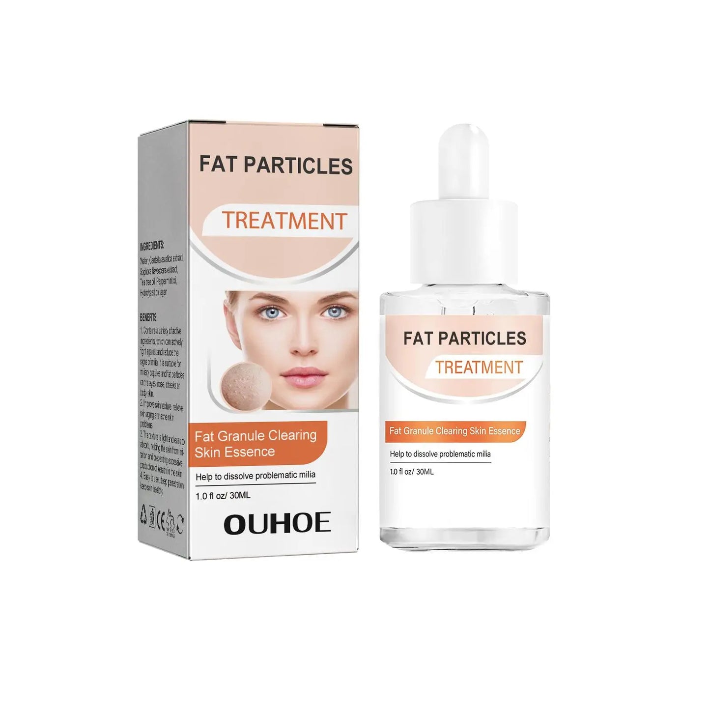 Fat Granules Removal Eye Serum Anti Dark Circle Eye Bags Fade Fine Line Essence Anti-puffiness Moisturizing Skin Care Products