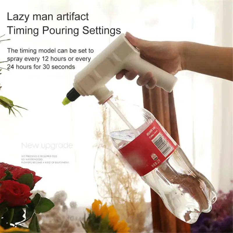 Electric Plant Spray Bottle Automatic Watering Fogger USB Electric Sanitizing Sprayer Hand Watering Machine Plants Garden Tool