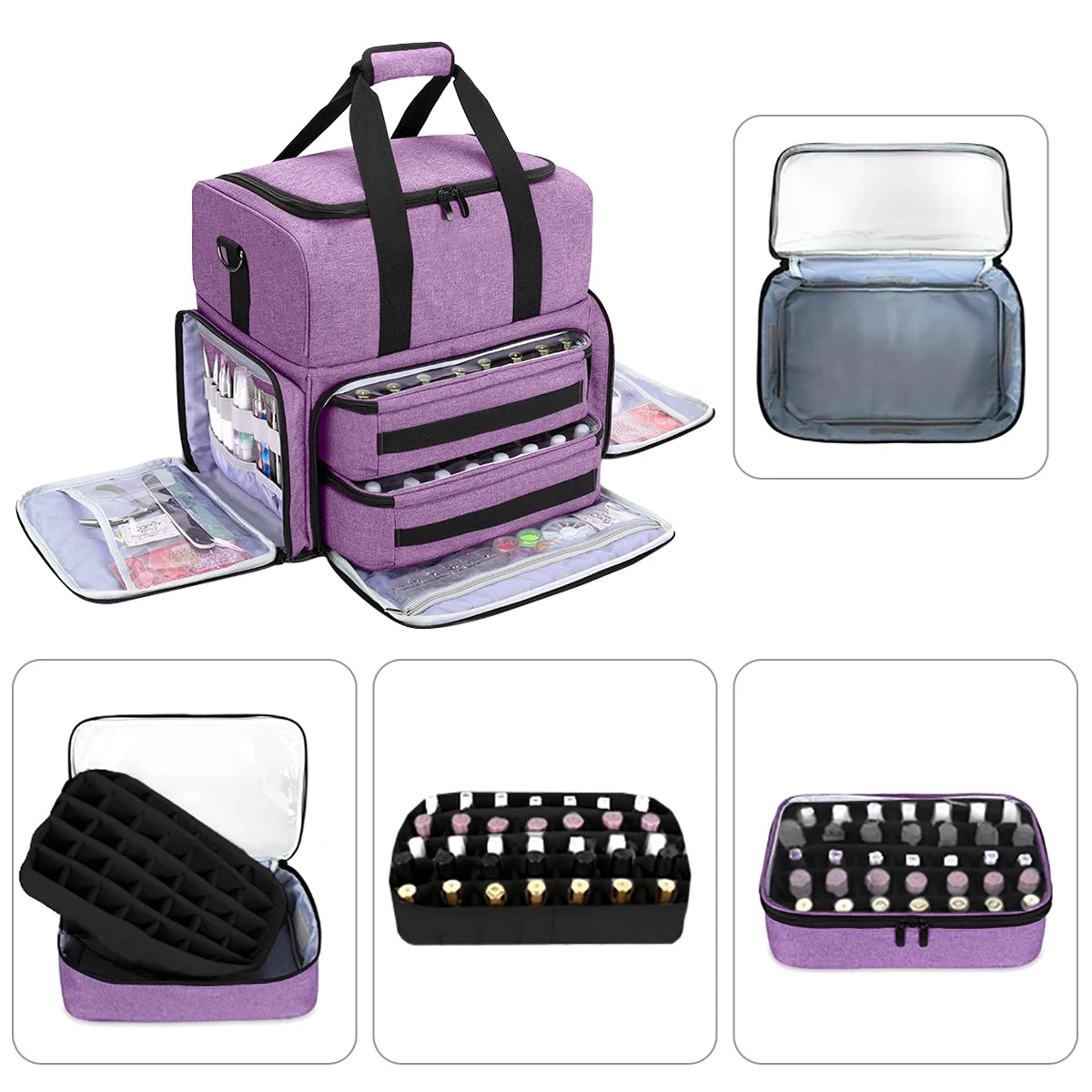 Cosmetic Bag Large Capacity Travel Manicure Bag Portable Women Makeup Case Multifunctional Toiletry Mother Child Package Storage