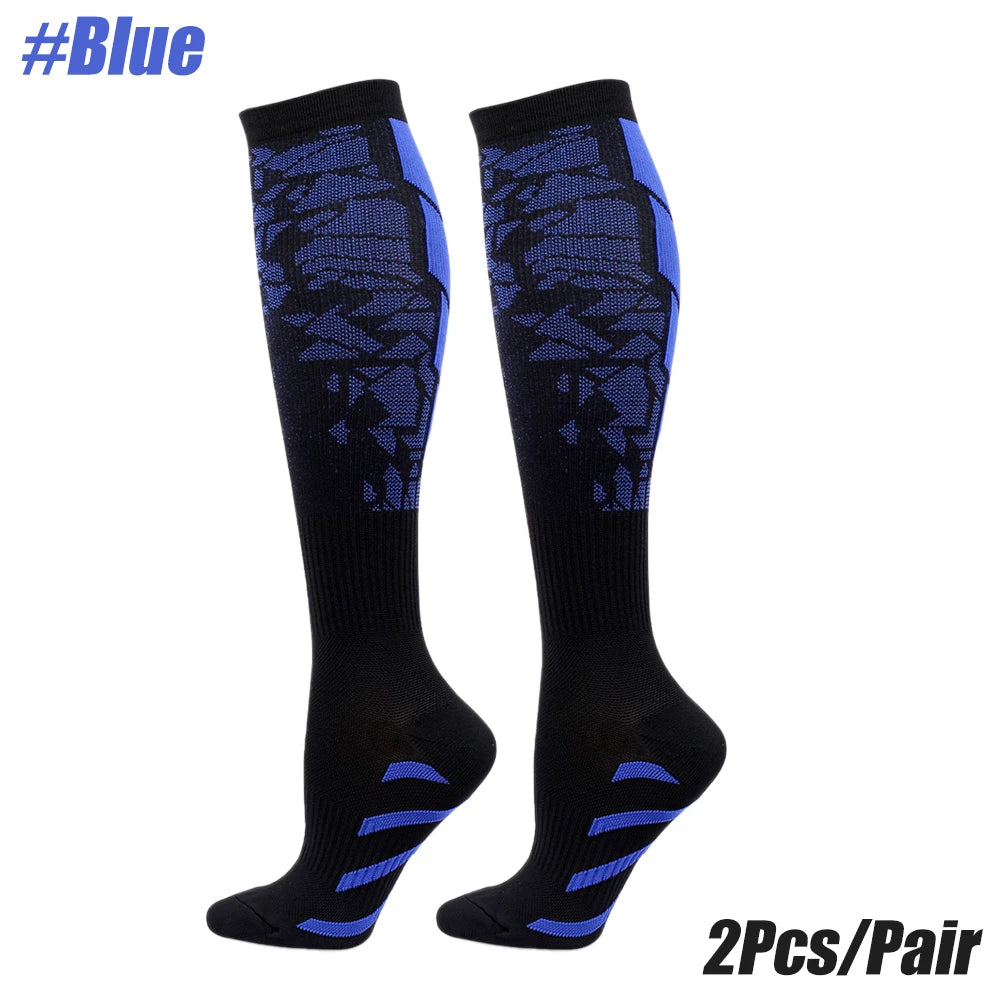 Compression Socks Men Womem Medical Nurses Varicose Veins Sports Socks Running Football Basketball Cycling Socks Outdoor Fitness