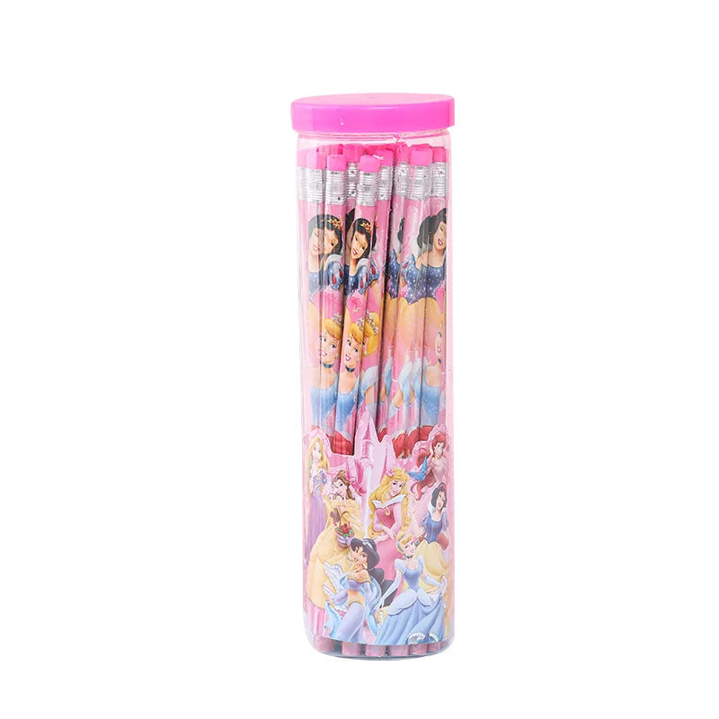 30Pcs/set Disney Pencil princess Stationery micky mouse Pencil Set Frozen Lovely School Supplies HB Pencil Holiday Gifts