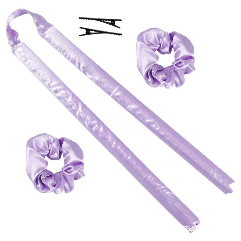 New Heatless Curling Rod Silk Curls No Heat Hair Curler Soft Hair Rollers Sleeping Headband Lazy Hair Curlers Hair Styling Tools