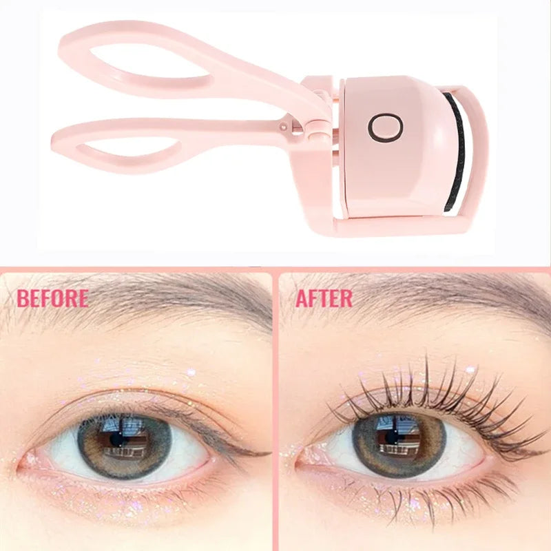 Electric Heated Eyelash Curler emperature Control Charging Durable Curling And Shaping Not Hurting Long Eyelashes Makeup Tools