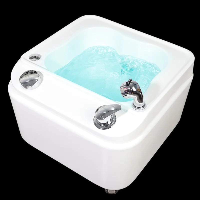 Beauty Salon Acrylic Massage Surf Light Spa Footbath Foot Therapy Bowl Footbath Foot Therapy Machine