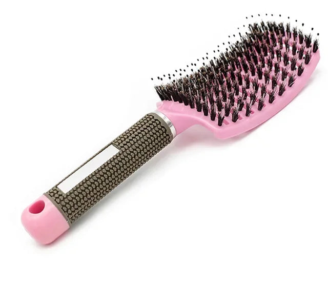 Hairbrush Brosse Demelante Women Detangler Hair Brush Bristle Nylon Scalp Massage Tangle Teaser Hair Brush Hairdressing Comb