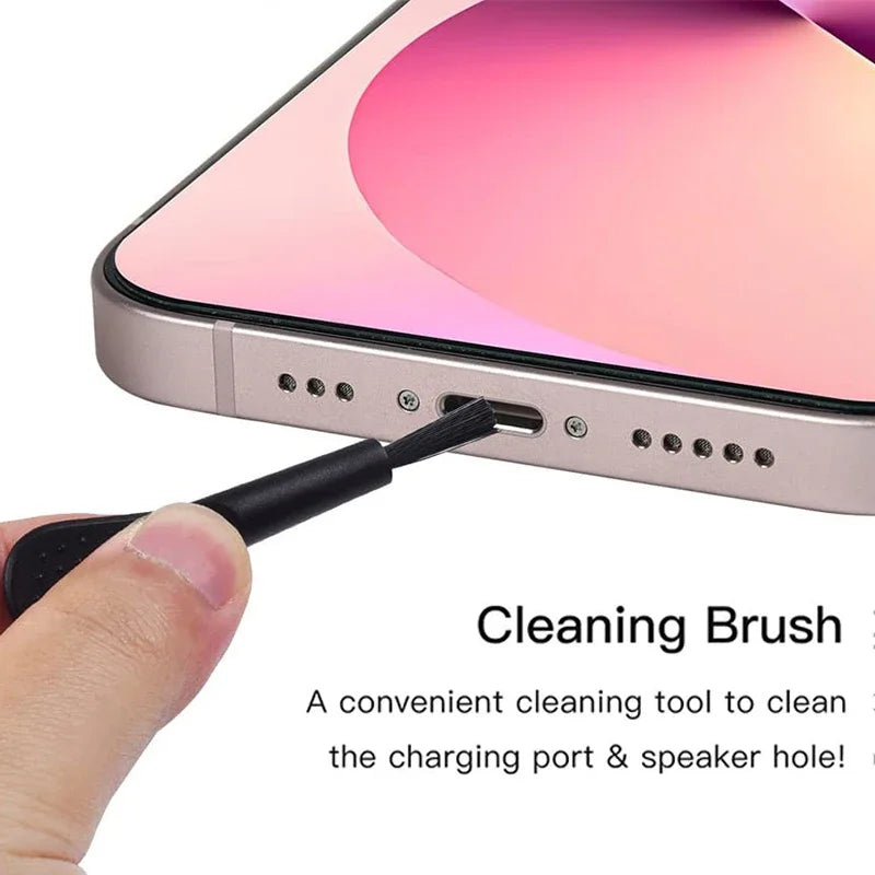 Universal Cleaning Brush Mobile Phone Lens Camera Screen Charing Port PC Keyboard Earphone Cleaner Tool for iPhone Samsung Mi