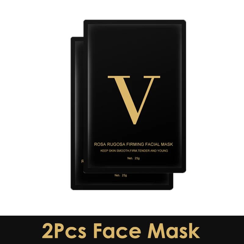 4D V-shape Lifting Face Mask Ear Hanging Chin Cheek Lift Facial Slimming Hydrogel Thin Face-Lifting Slimmer Mask Skin Care Tool