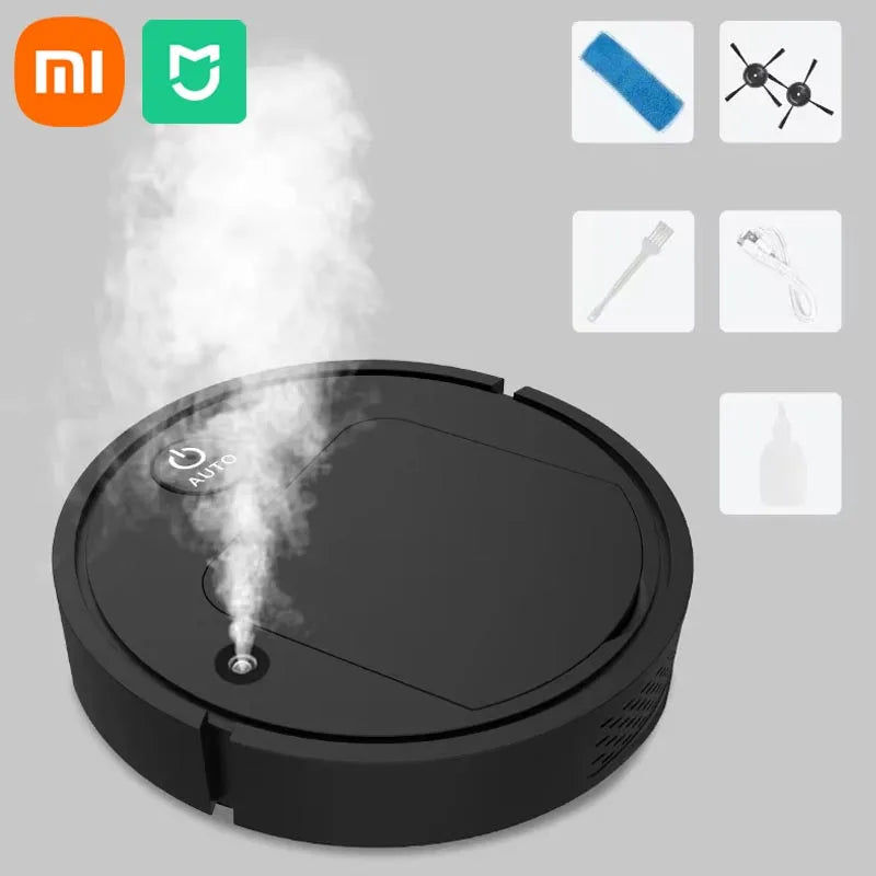 Xiaomi MIJIA 5 In 1 Spray Sweeping Robot Mopping & Vacuuming Strong Clean Air Purification Intelligent Robot Household Appliance