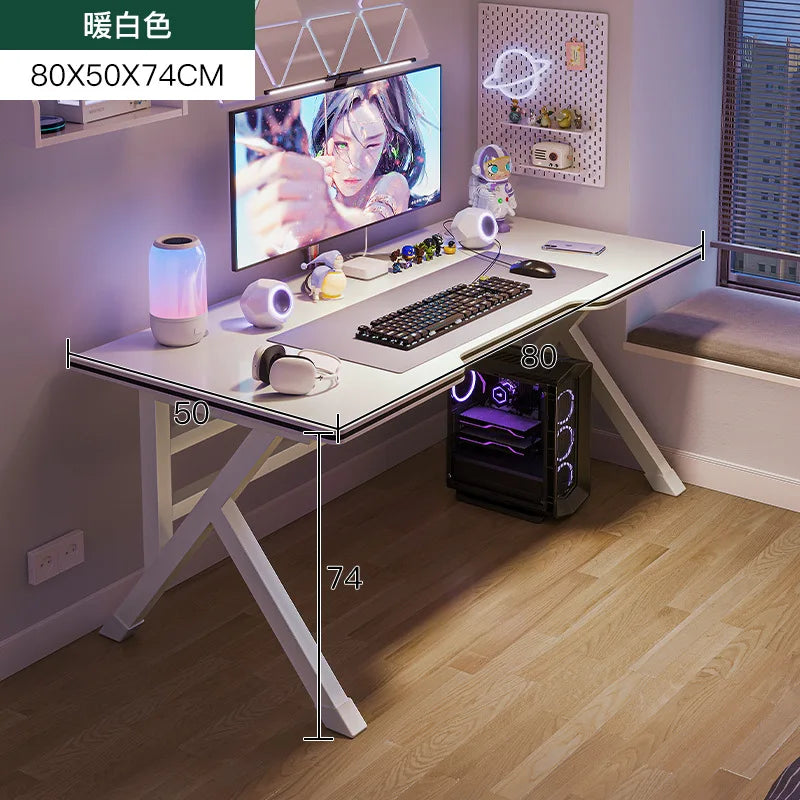 Gaming table Computer desk desktop live Esports table Student Desk study desk E-sports Table Computer Desk Home Office Table