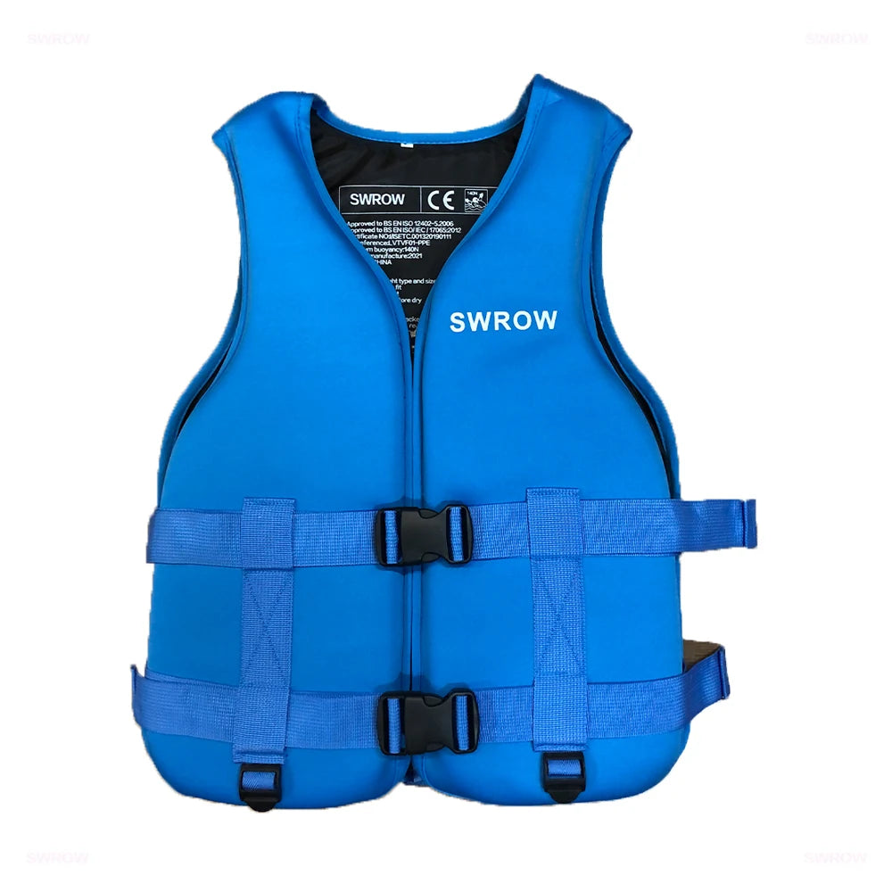 Life Jacket Adults Surf Vest Kayak Wakeboard Raft Life Vest Rescue Drifting Boat Jacket Swimming Rescue Motorboats Water Sports