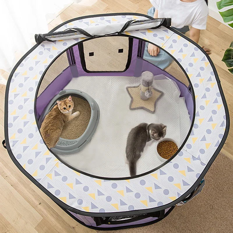 Large Dogs Houses Beds Dog House  Foldable Pet Bed Tent Cats Cama Sweet Cat Bed Basket Cozy Kitten for Delivery Room