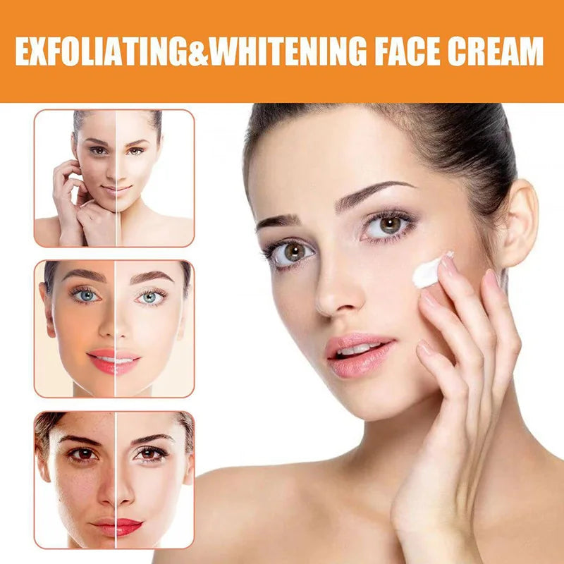 50g Orange Exfoliateing Gel Brightening Gel Face Dead Skin Remover Face Moisturizer Gently Exfoliator For All Skin New