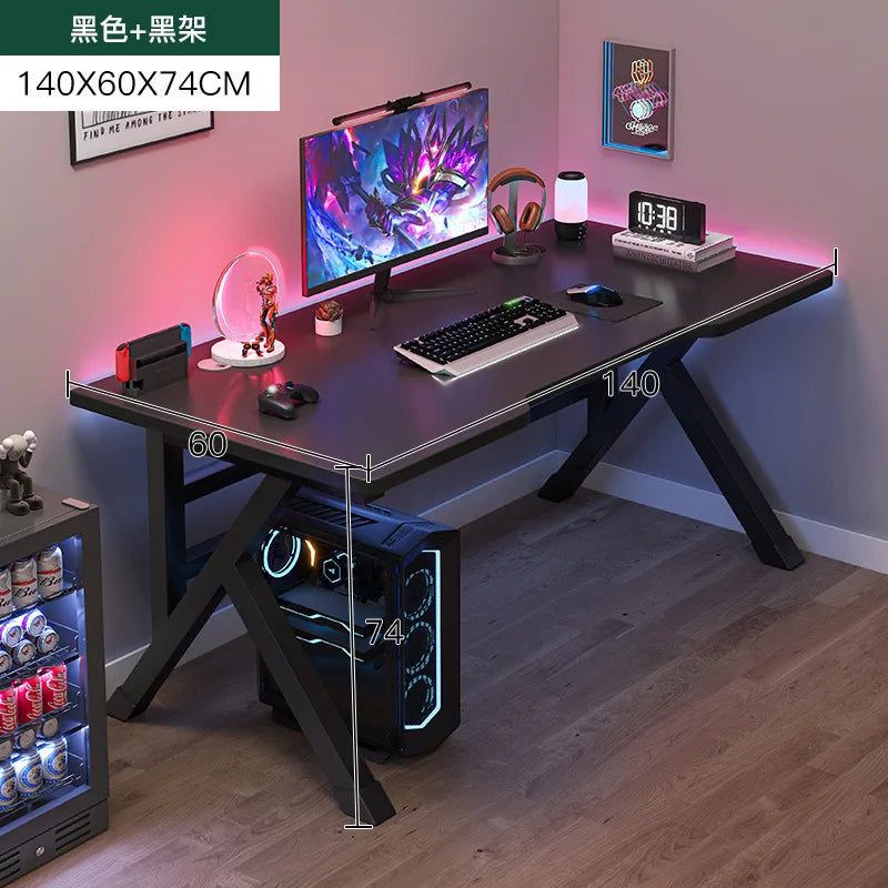 Gaming table Computer desk desktop live Esports table Student Desk study desk E-sports Table Computer Desk Home Office Table