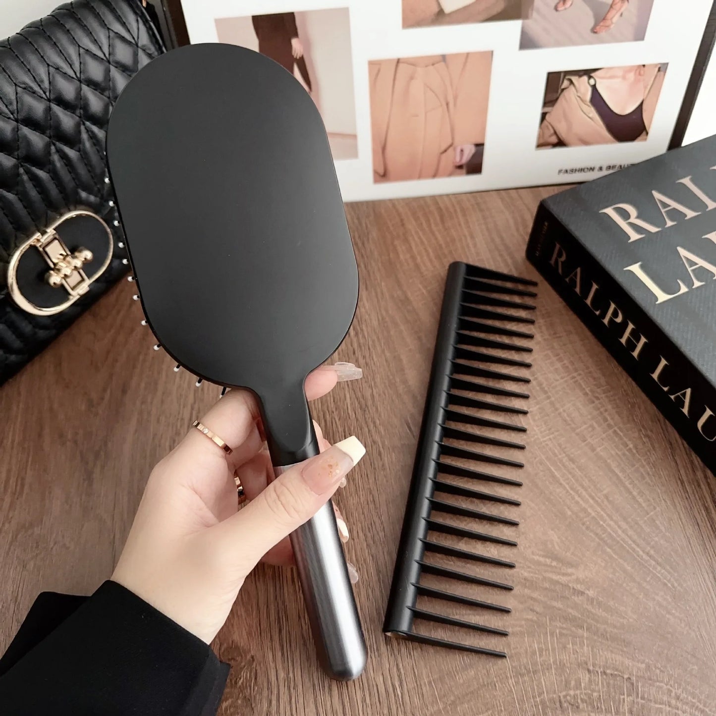 Comb Explosive Women's Massage Brush Portable Hair Scalp Styling Comb Anti-static Home Air Bag Comb Two-piece Wholesale Comb