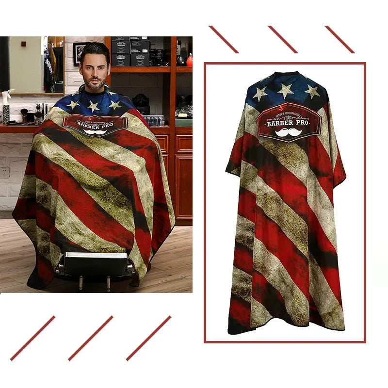 Hairdressing Cape Professional Hair-Cut Salon Barber Wrap Protect Apron Waterproof Cutting Gown Hair Cloth Wholesale