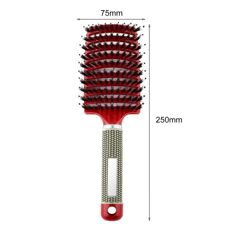 Hairbrush Brosse Demelante Women Detangler Hair Brush Bristle Nylon Scalp Massage Tangle Teaser Hair Brush Hairdressing Comb