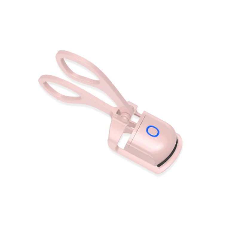 Electric Heated Eyelash Curler 24 Hours Long Lasting Naturally Eyelashes Electric Heated Eyelash Curler with Flexible Silicone