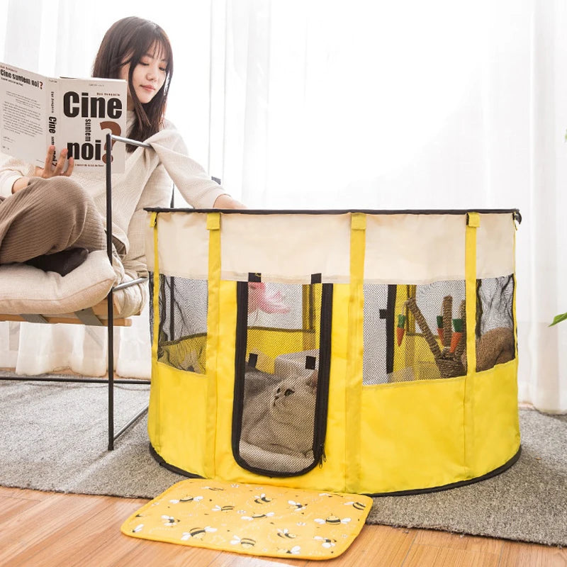 Large Dogs Houses Beds Dog House  Foldable Pet Bed Tent Cats Cama Sweet Cat Bed Basket Cozy Kitten for Delivery Room