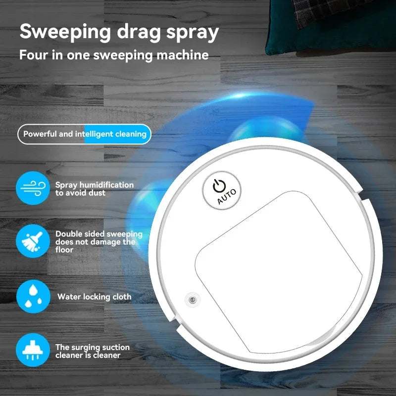 Xiaomi MIJIA 5 In 1 Spray Sweeping Robot Mopping & Vacuuming Strong Clean Air Purification Intelligent Robot Household Appliance