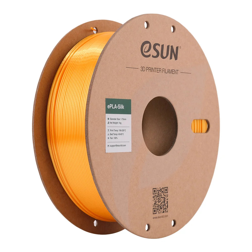 eSUN 3D Printer Filament Silk PLA Filament 1.75mm Metal Silk PLA 1KG Spool 3D Filament Printing Materials For 3D Printers