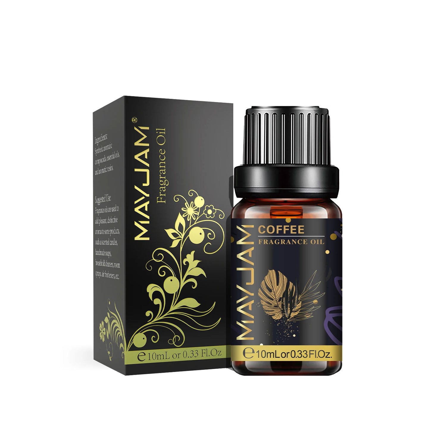 MAYJAM 10ml Fragrance Oil Sea Breeze White Musk Coconut Vanilla Bubble Gum Baby Powder Coffee Mandarin Aroma Oil For Humidifier