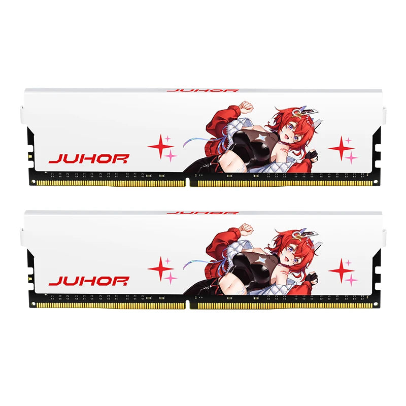 JUHOR DDR4 16GB 4000MHz 3600MHz XMP2.0 Overclocking Compatible for AMD and Intel Desktop Gaming PC Memory Module RAM