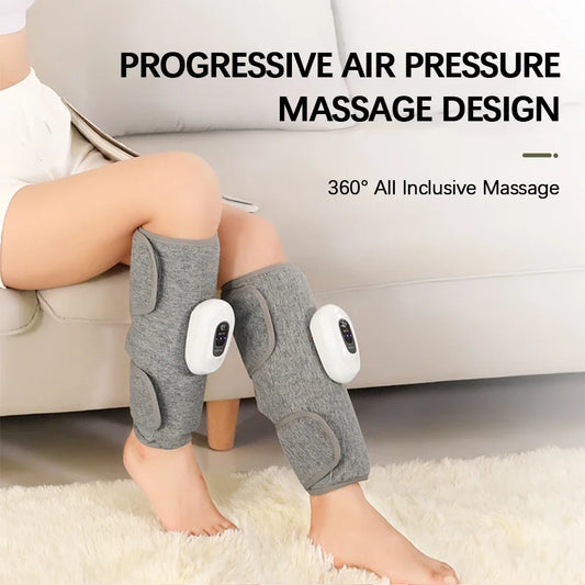 Smart Leg Massage 3 Modes Vibration Leg Air Compression Massager Wireless Electric Air Compress Foot Air Pressure Massage