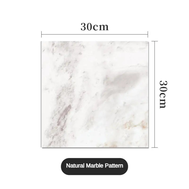 Wall Sticker Thick Self Adhesive Tiles Floor Stickers Marble Bathroom Ground waterproof Wallpapers PVC Bedroom Furniture Room