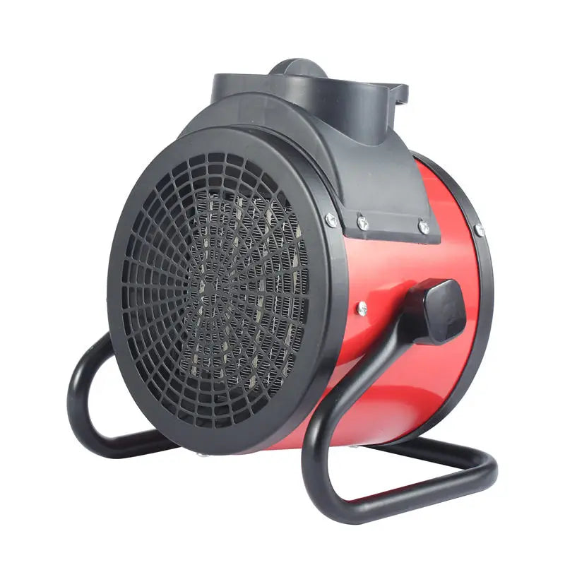 DMWD 2KW Portable Industrial Electric Fan Heater Thermostat Air Warmer Machine Room Radiator Fast Heating Blower Office 3Gear