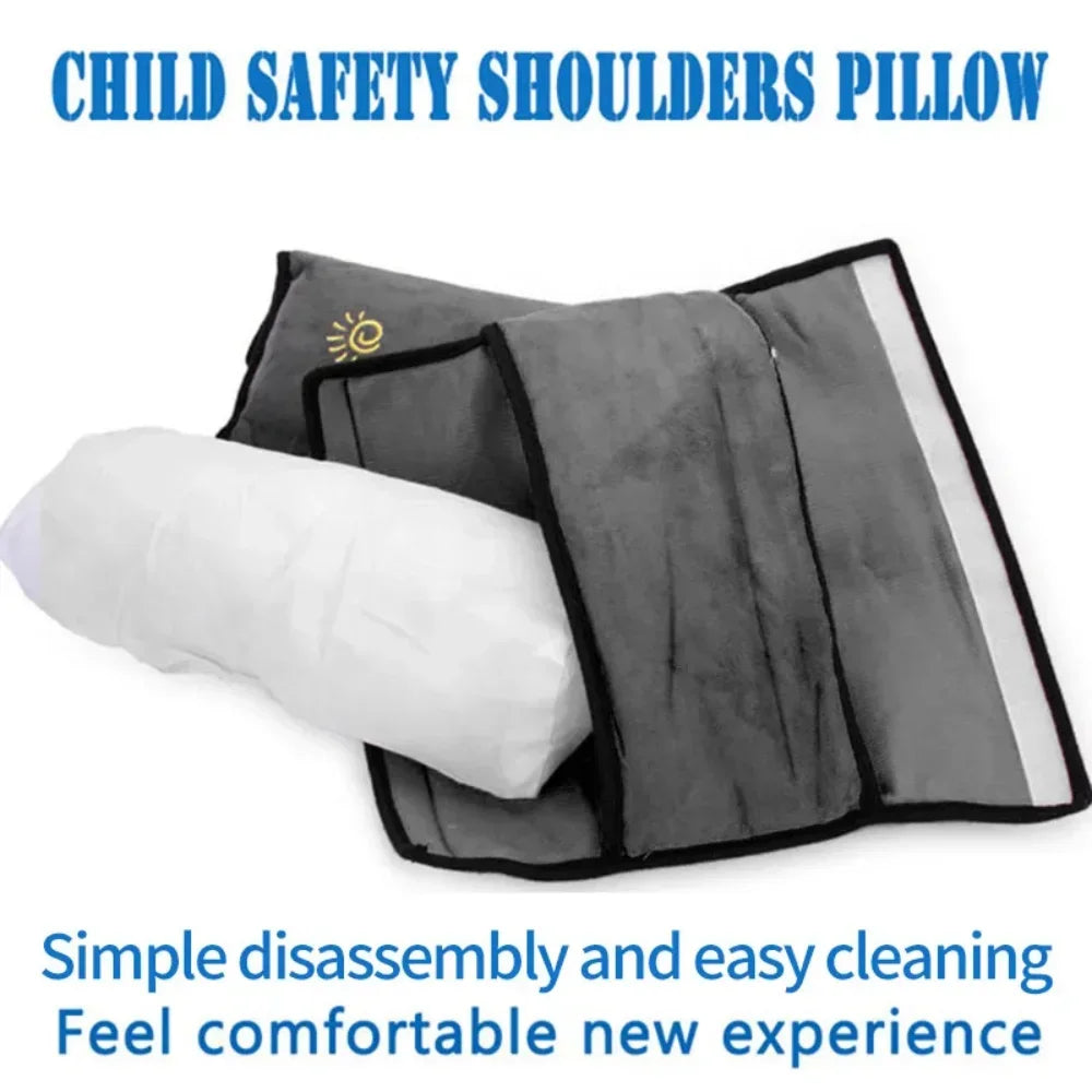 Baby Pillow Kid Car Pillows Auto Safety Seat Belt Shoulder Cushion Pad Harness Protection Support Pillow For Kids Toddler