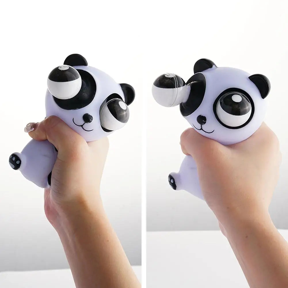 Big Eyes Panda Decompression Toy Animal Squeeze Antistress Toy Black White Panda Doll Stress Relief Pinch Slow Rebound Fun Toy