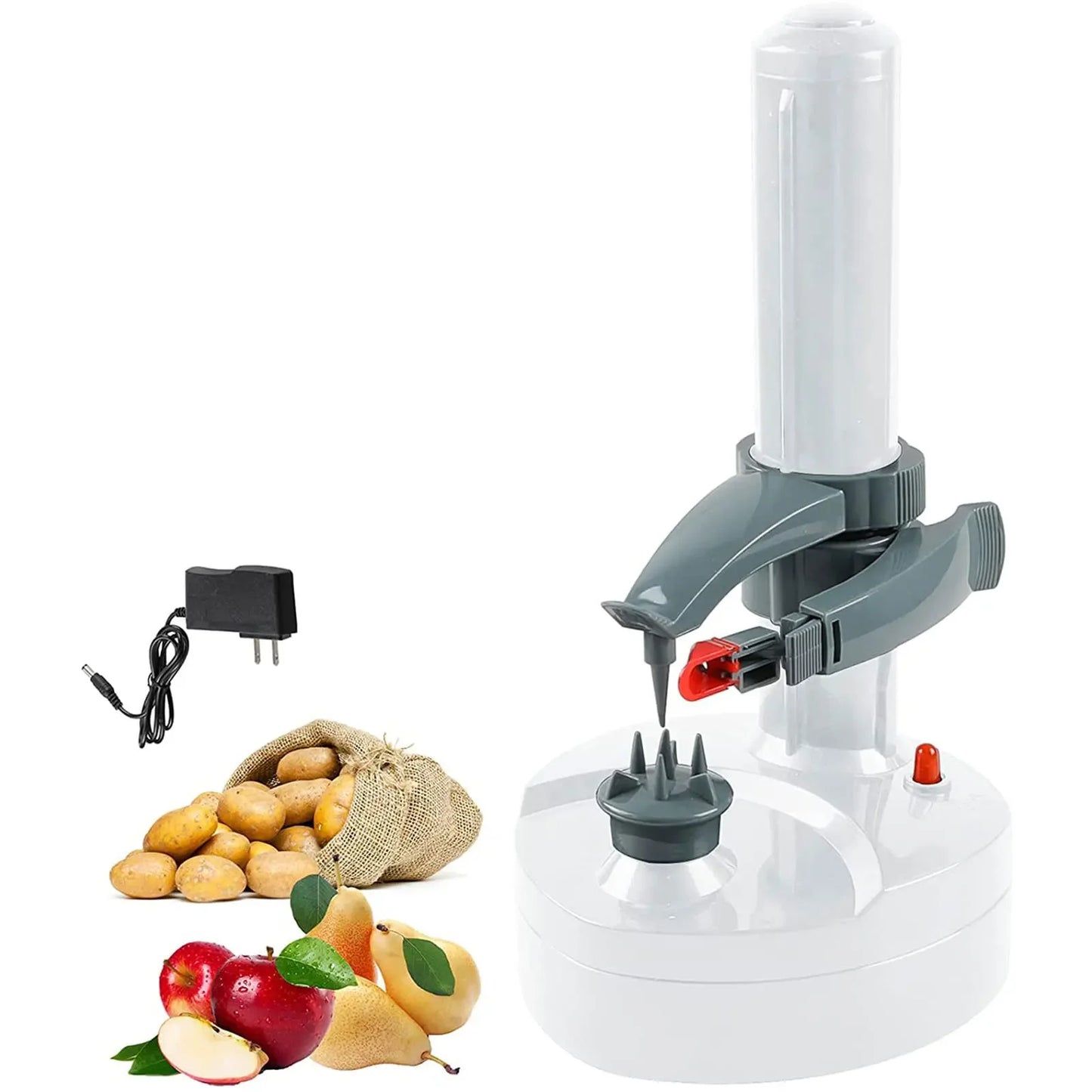 Electric Spiral Potato Peeler Automatic Apple Peeler, Smart Vegetable Fruit Peeler Machine, Kitchen Accessories Peeling Tool